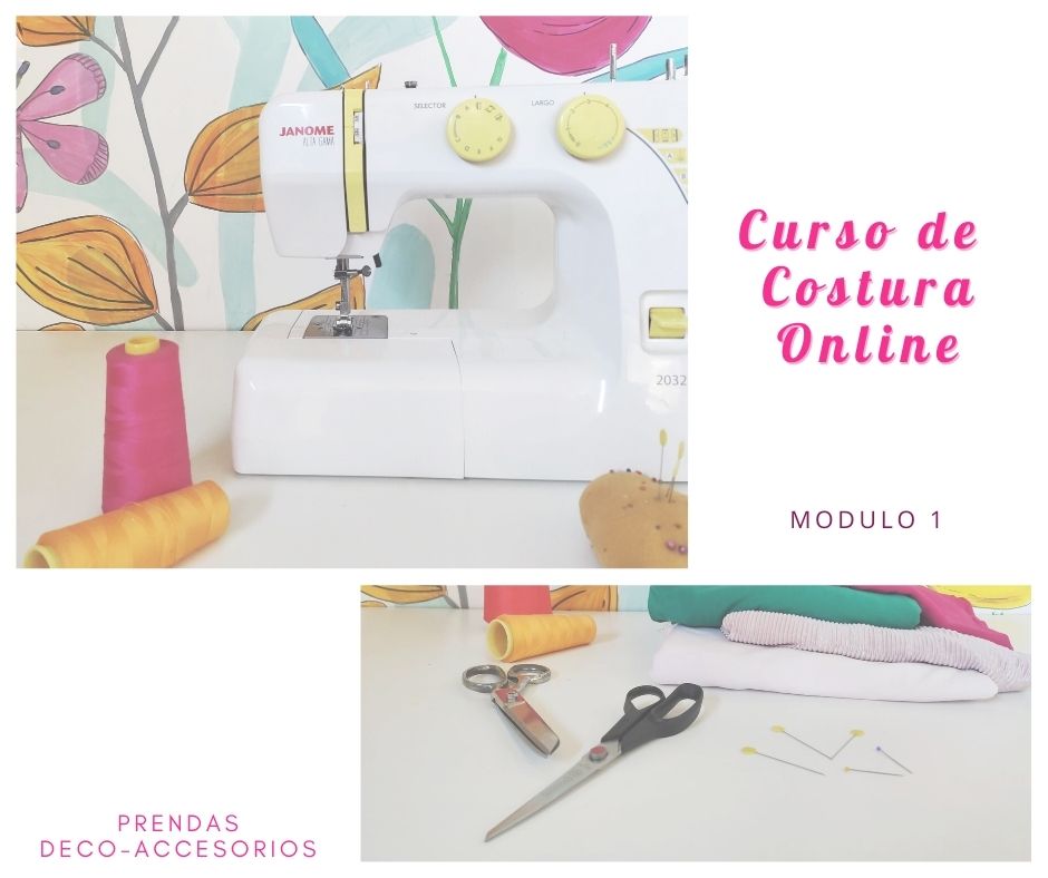 Curso de Costura Online PRIMERAS COSTURAS Costura y otros amores ♥